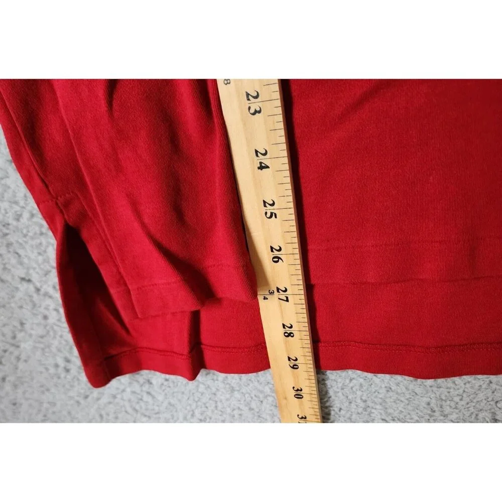 Polo by Ralph Lauren Classic Red Short Sleeve Polo Shirt Size Medium 100% Cotton